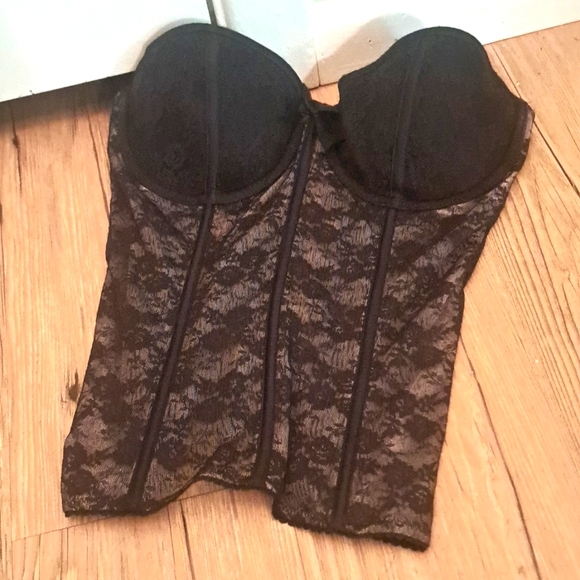 VICTORIA'S SECRET Straps optional lacy corset - Picture 1 of 6